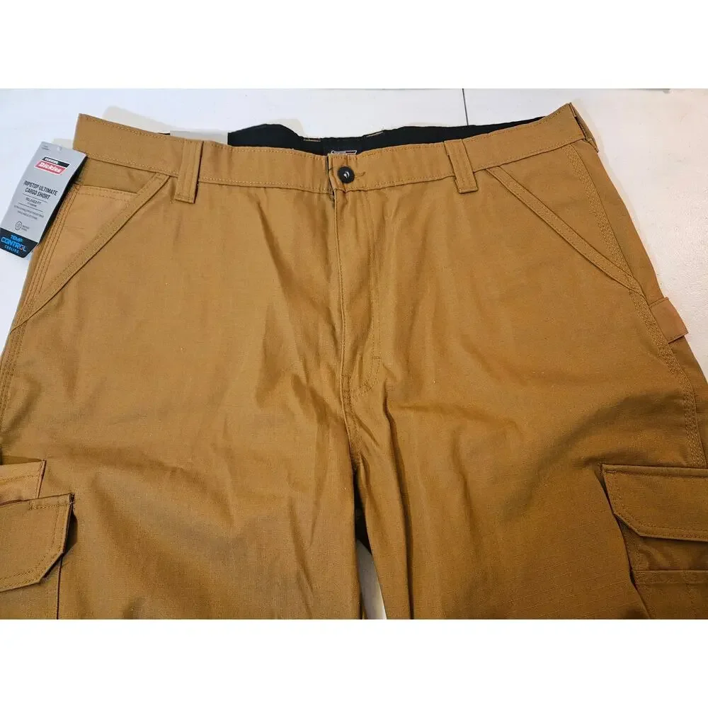 Dickies Men's Ripstop Ultimate Cargo Shorts Utility Work Shorts Size 40 NEW